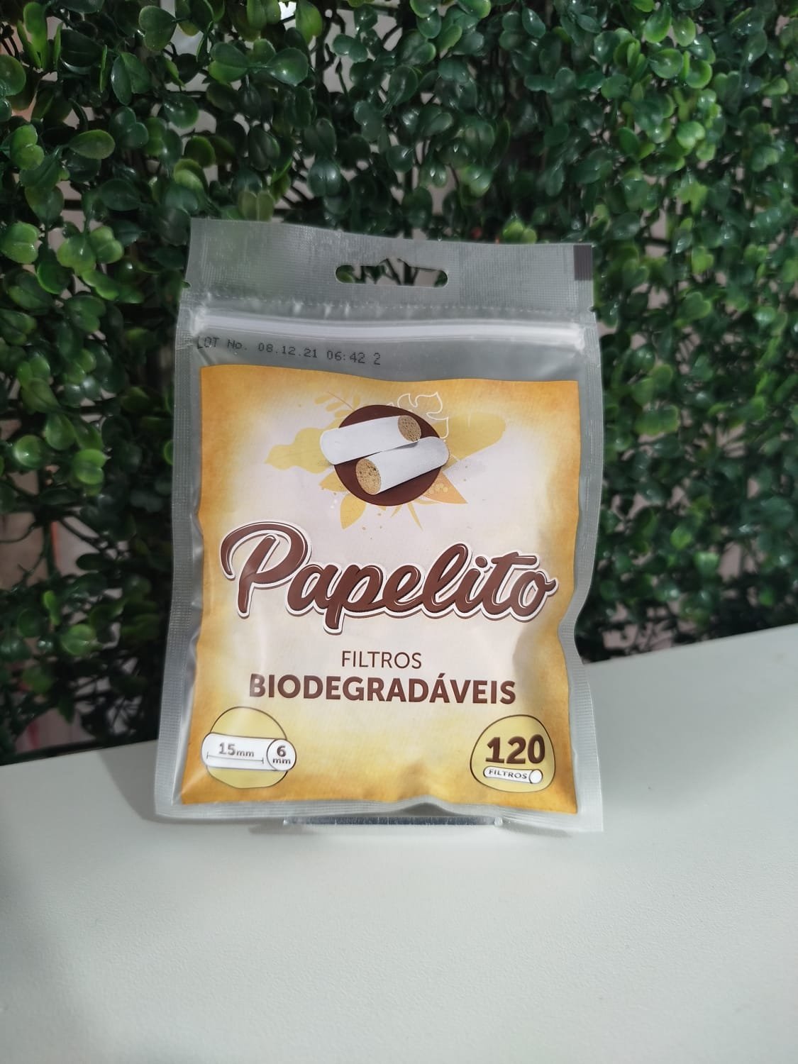 Filtro  biodegradável Papelito