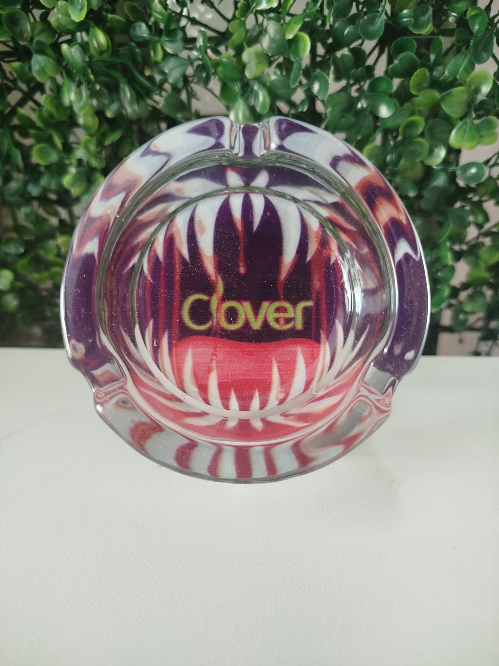 Cinzeiro vidro Clover ||