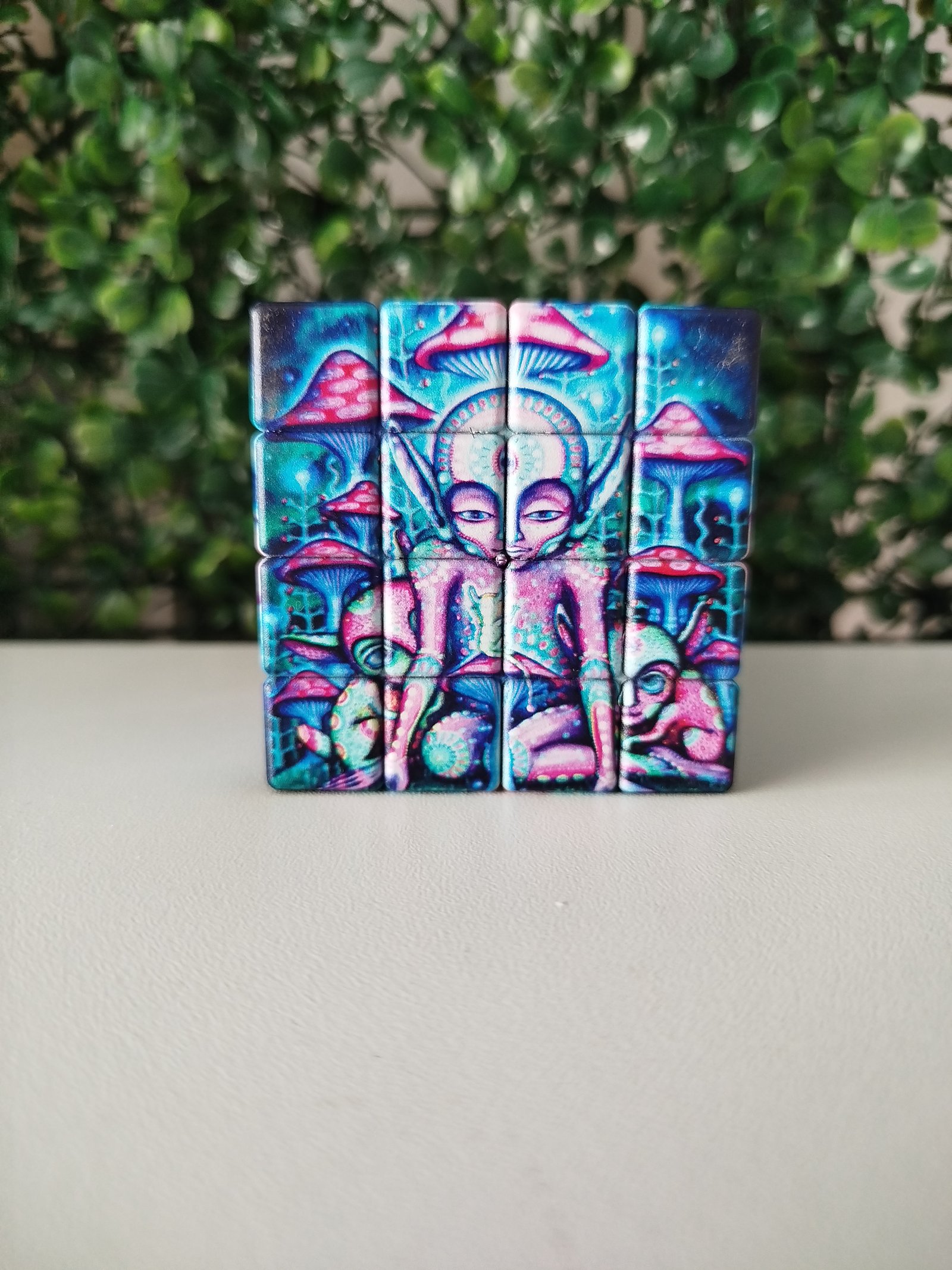 Cubo Mágico Alienígena cogumelo 