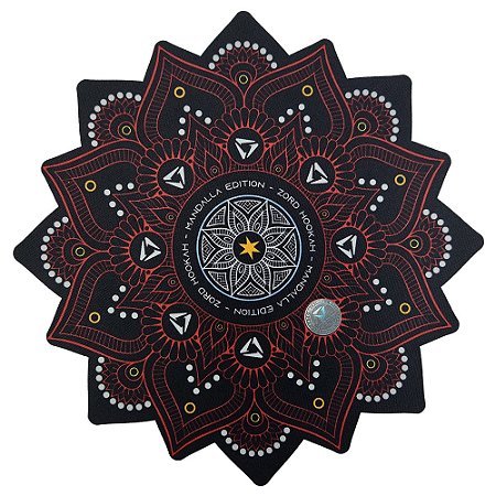 Mandala Vermelho/preto